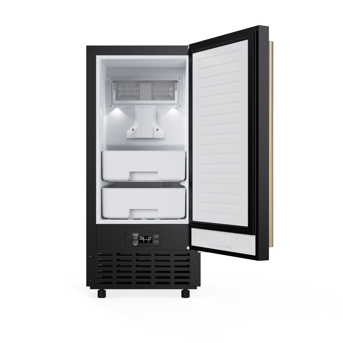 Forno Cristallo 15" Freestanding/Undercounter Ice maker, 66.1 lbs Chewable nugget