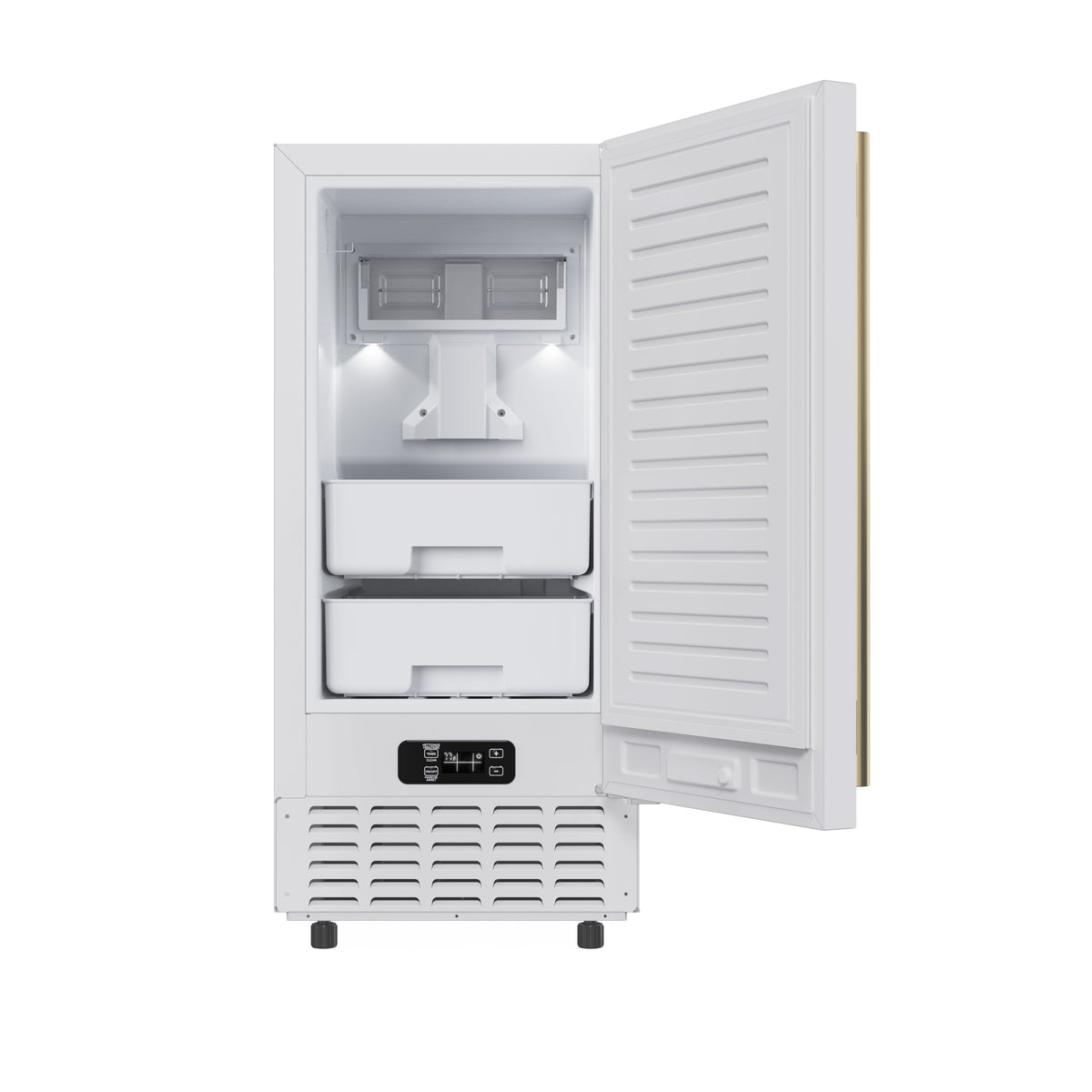 Forno Cristallo 15" Freestanding/Undercounter Ice maker, 66.1 lbs Chewable nugget