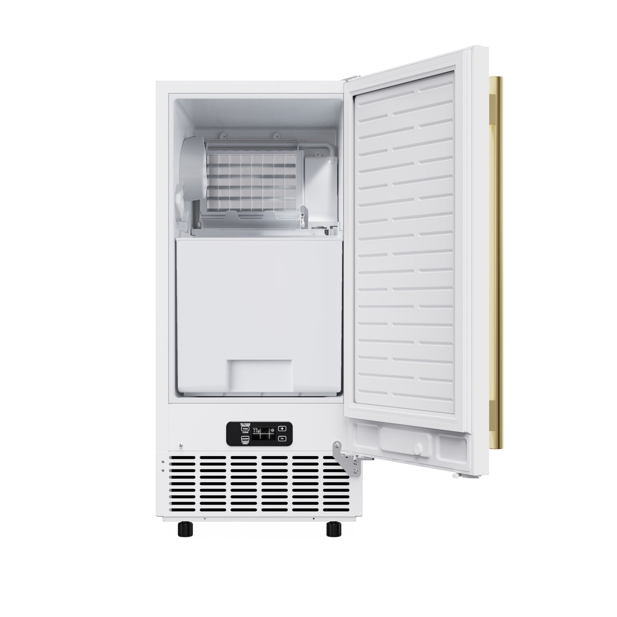 Forno Cristallo 15" Freestanding/Undercounter Ice maker, 79.4 lbs Cubed Ice daily, 12 kg / 26.5 lbs ice bin
