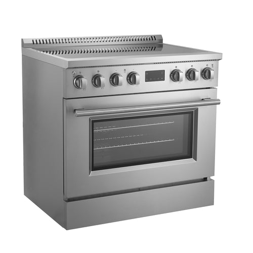 Forno Torino 36" Induction Range True Convection, Air Fry, Air Sous Vide, 4.32 cu. ft. Oven