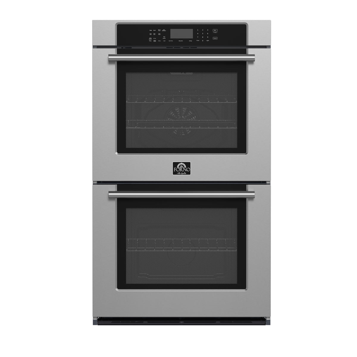 Forno Villarosa 30-inch. Double Electric Wall Oven in Stainless Steel