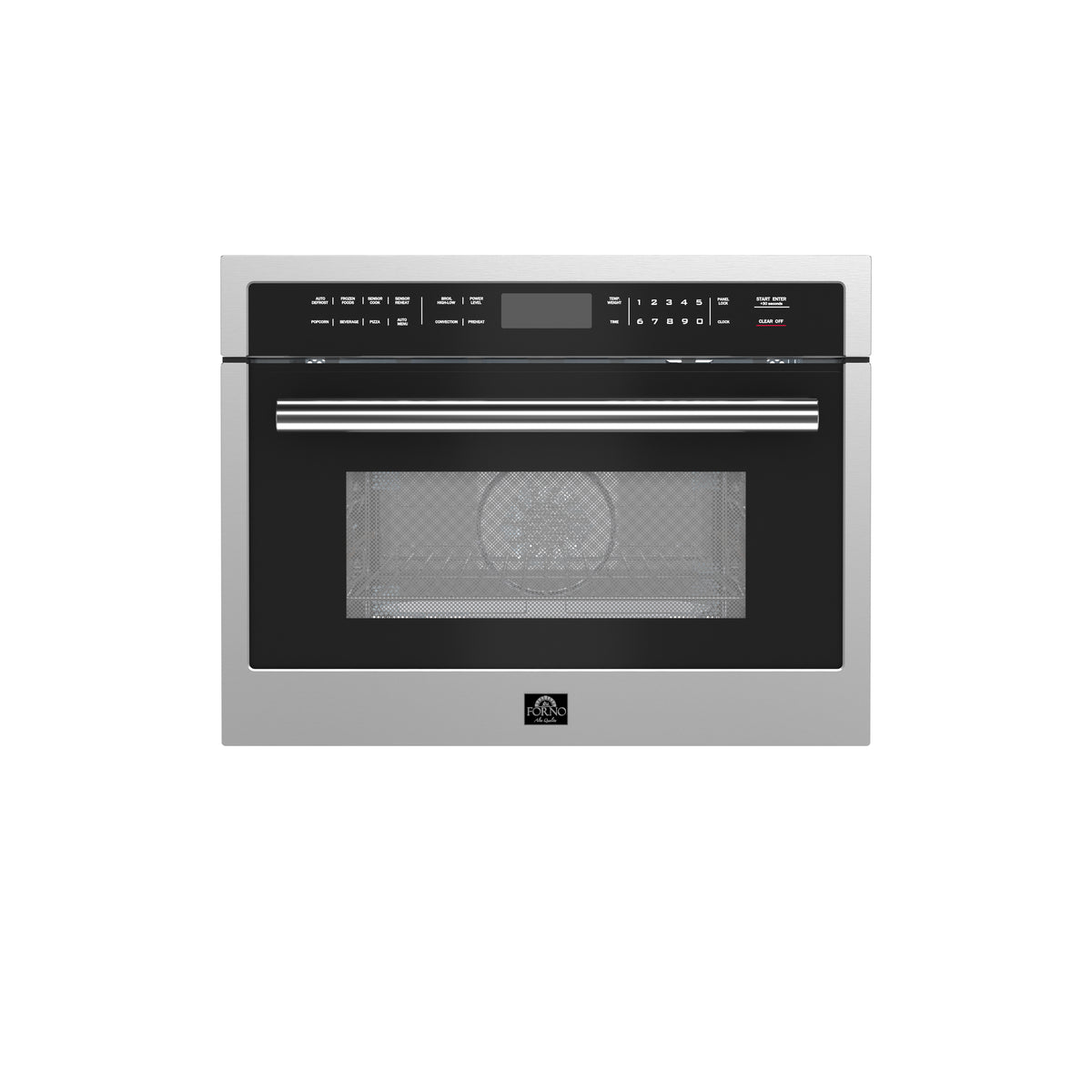 Forno Oliena 24" Built-In Microwave Convection Oven, 1.6 cu.ft., 1000W Microwave & 1750W Convection