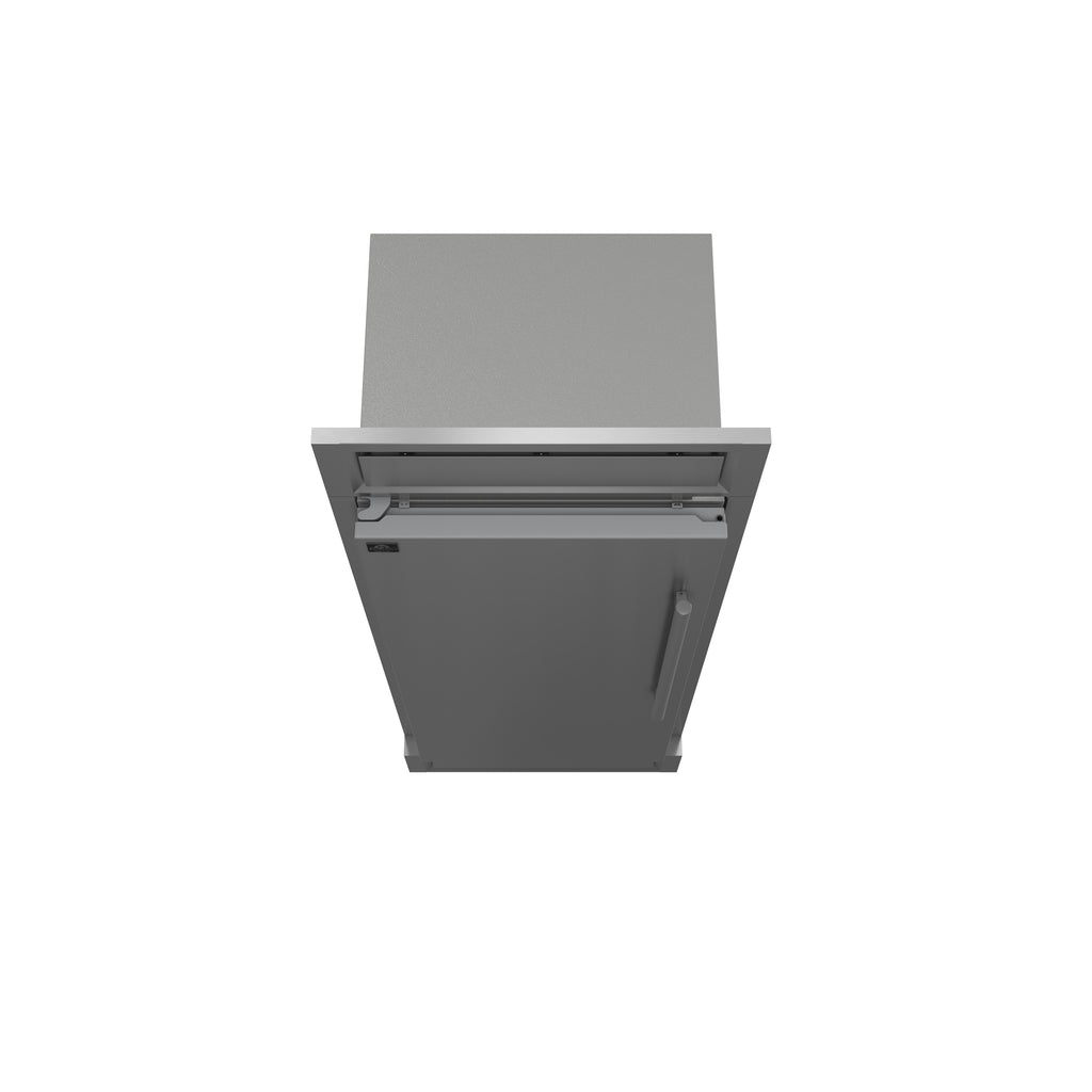 Forno Maderno 28" Built-In Convertible Refrigerator, 13.6 cu.ft. Left Swing with Decorative Grill - 32" Wide