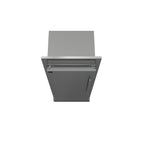 Forno Maderno 28" Built-In Convertible Refrigerator, 13.6 cu.ft. Left Swing with Decorative Grill - 32" Wide
