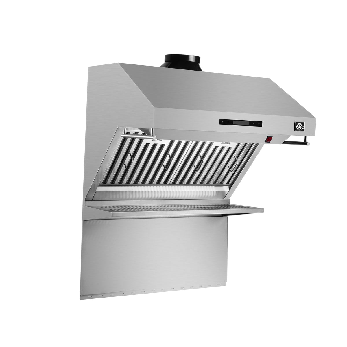 Forno Savona 30" Wall Mount Range Hood, Baffle Filters, Backsplash Included