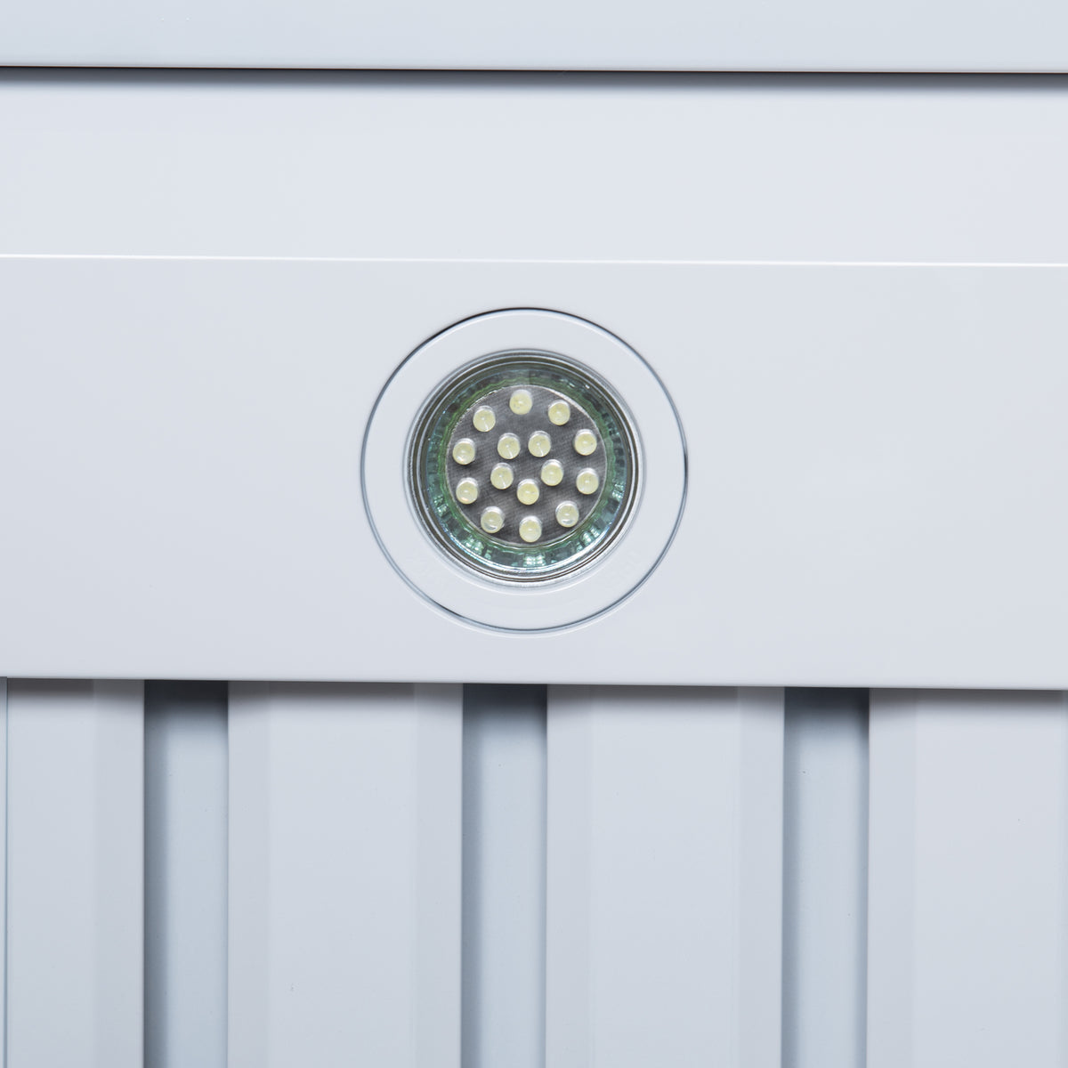 Forno Ambassador 48" Range Hood in White with 304 CFM, 3 speeds, Dishwasher safe Baffle filters