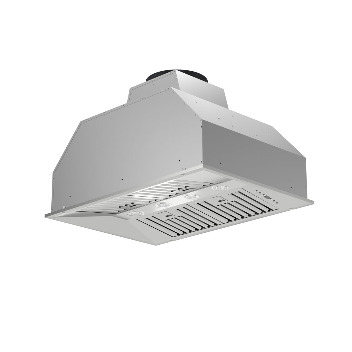 Forno Altilia 36" Insert Range Hood, Stainless Steel, LED Lighting, Baffle Filters