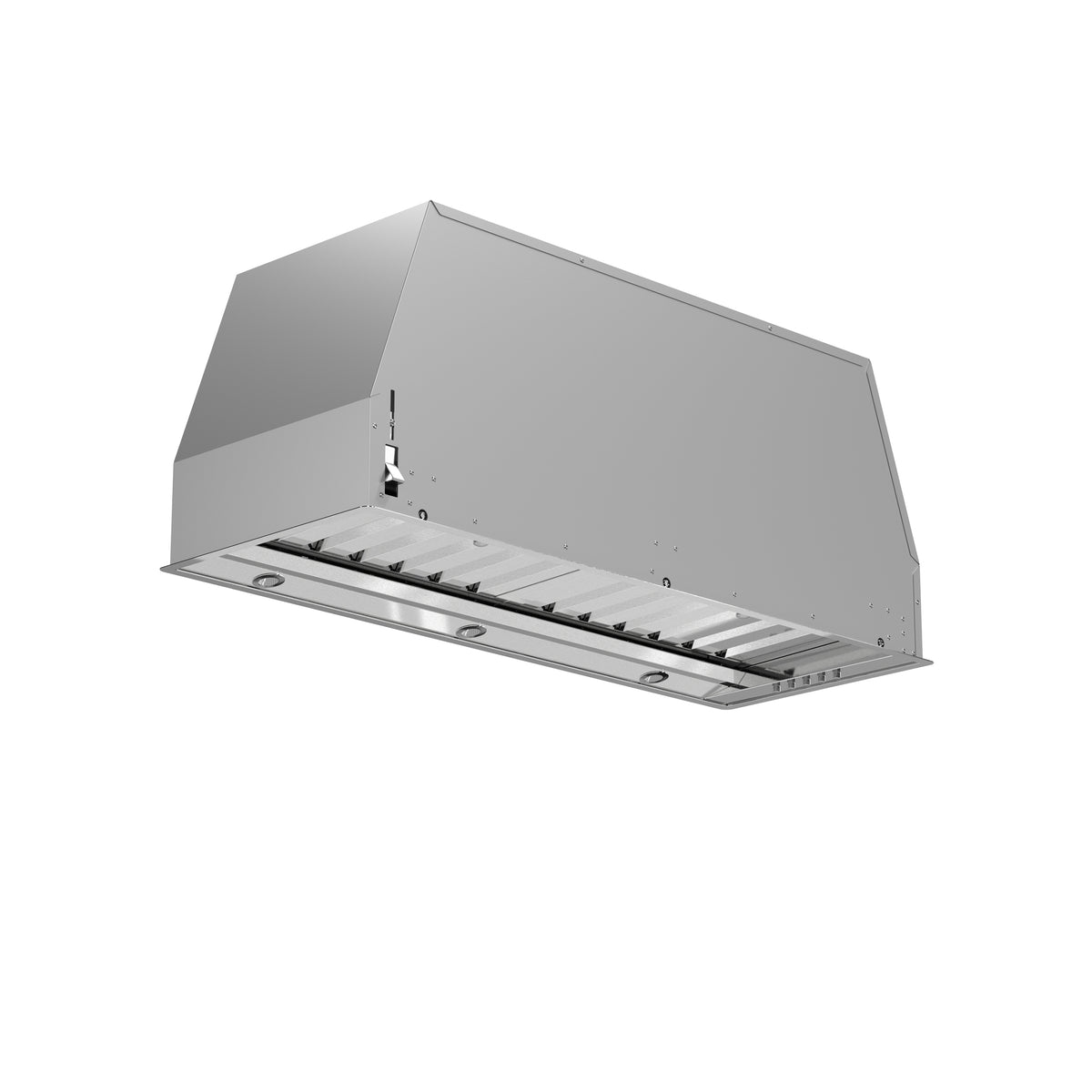 Forno Frassanito 30" Insert Range Hood, 450 CFM, Stainless Steel Baffle Filters, LED Lighting