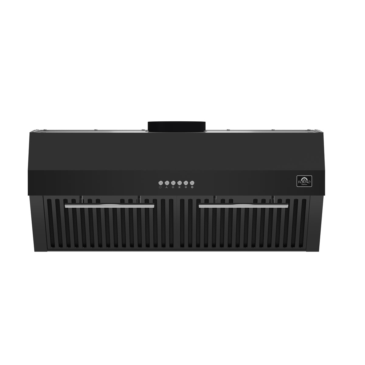 Forno Bari Espresso 30" Under Cabinet Range Hood, Black, 400 CFM, LED Lighting, Dishwasher-Safe Baffle Filters