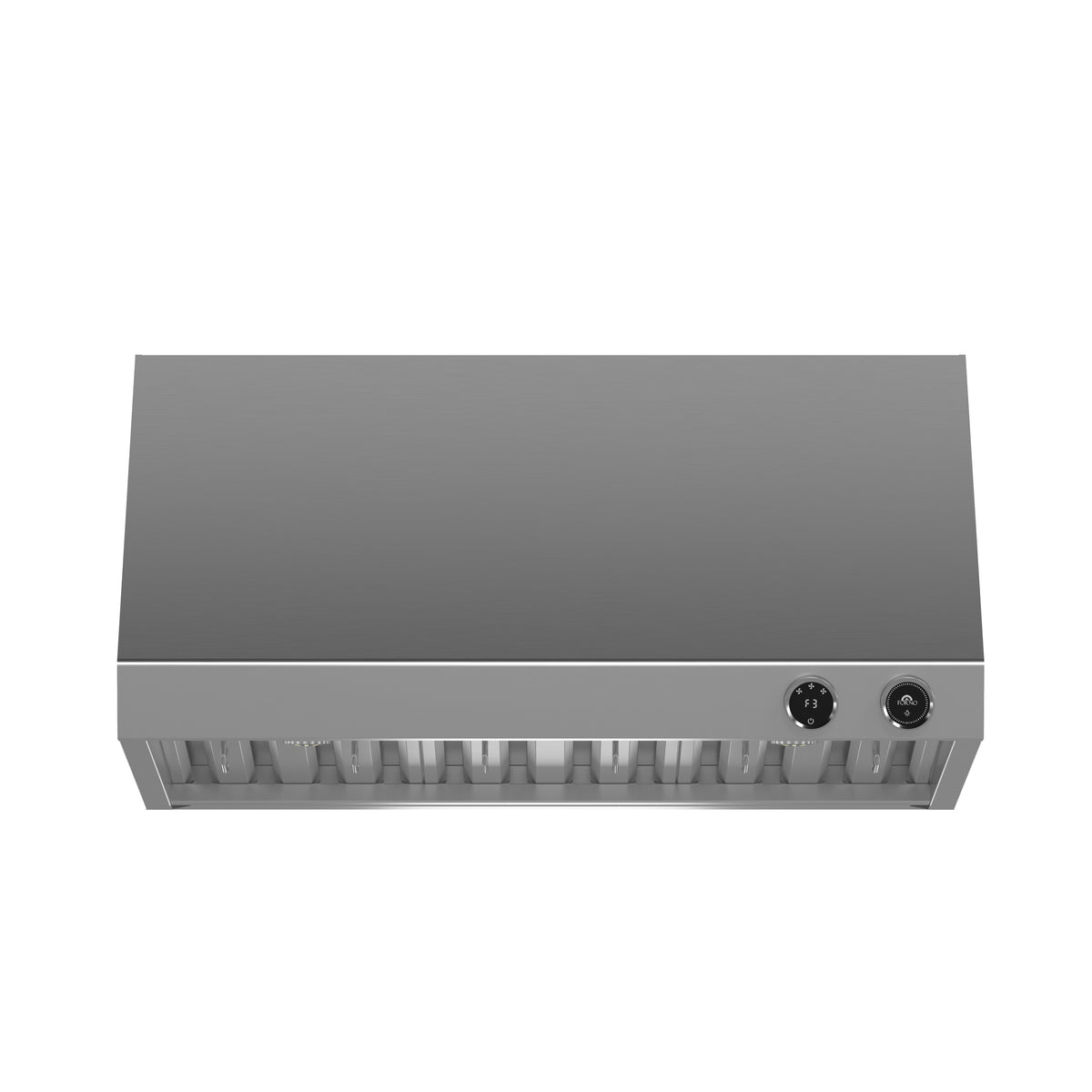 Forno Biagio 36" Wall Mounted Range Hood Stainless Steel, 600 CFM, Knob Control, Baffle Filter