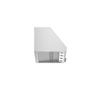 Forno Biagio 60" Wall Mounted Range Hood Stainless Steel, 1200 CFM, Knob Control, Baffle Filter