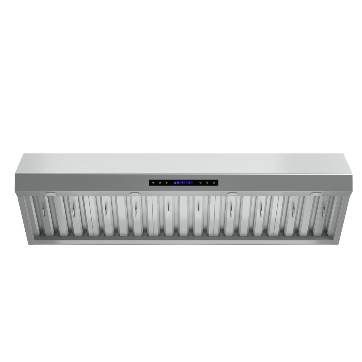 Forno Palazzo 60" Wall Mounted Range Hood, Stainless Steel, Heavy Duty Baffle Filters, Remote Control