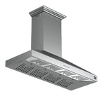 Forno Orvieto 60" Wall Mount Range Hood, LED Lighting, Heavy Duty, Stainless Steel