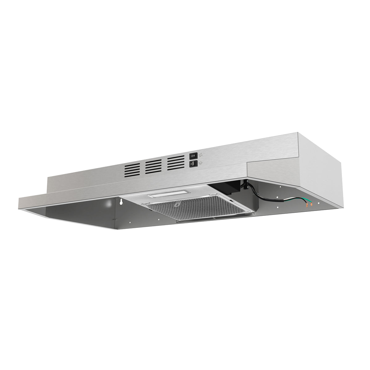 Forno Cappa 30" Under Cabinet Range Hood Stainless Steel, 200 CFM, Convertible