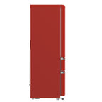 Forno Luigi 18 cu.ft. French Door Refrigerator Red, Handle-Free Design