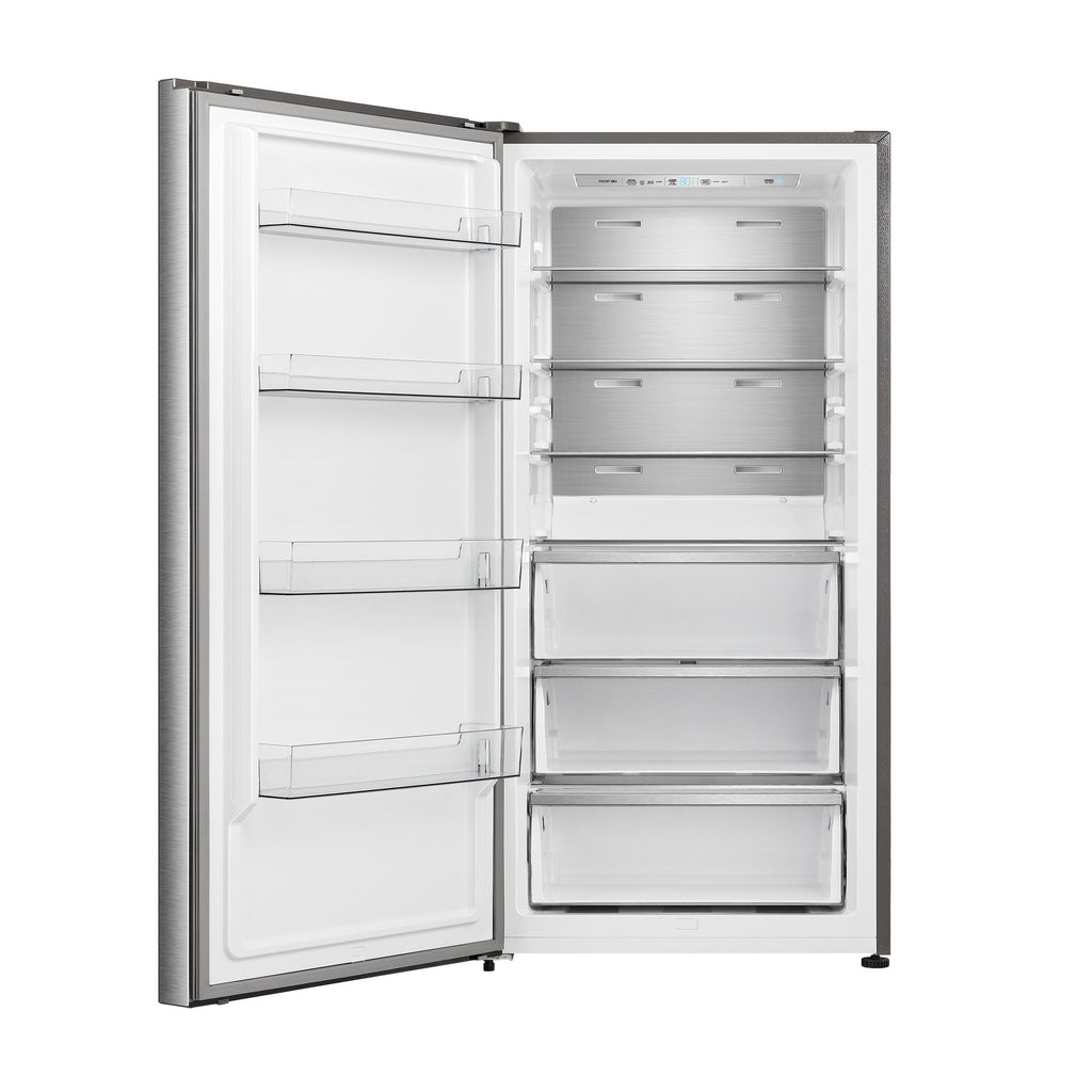 Forno Maderno 28" Convertible Upright Freezer/Refrigerator in Stainless Steel