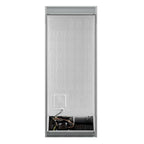 Forno Maderno 28" Built-In Convertible Refrigerator in Black with Decorative Trim Grill, Antique Brass Handles