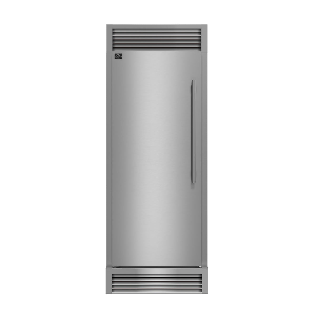 Forno Maderno 28" Built-In Convertible Refrigerator, 13.6 cu.ft. Left Swing with Decorative Grill - 32" Wide