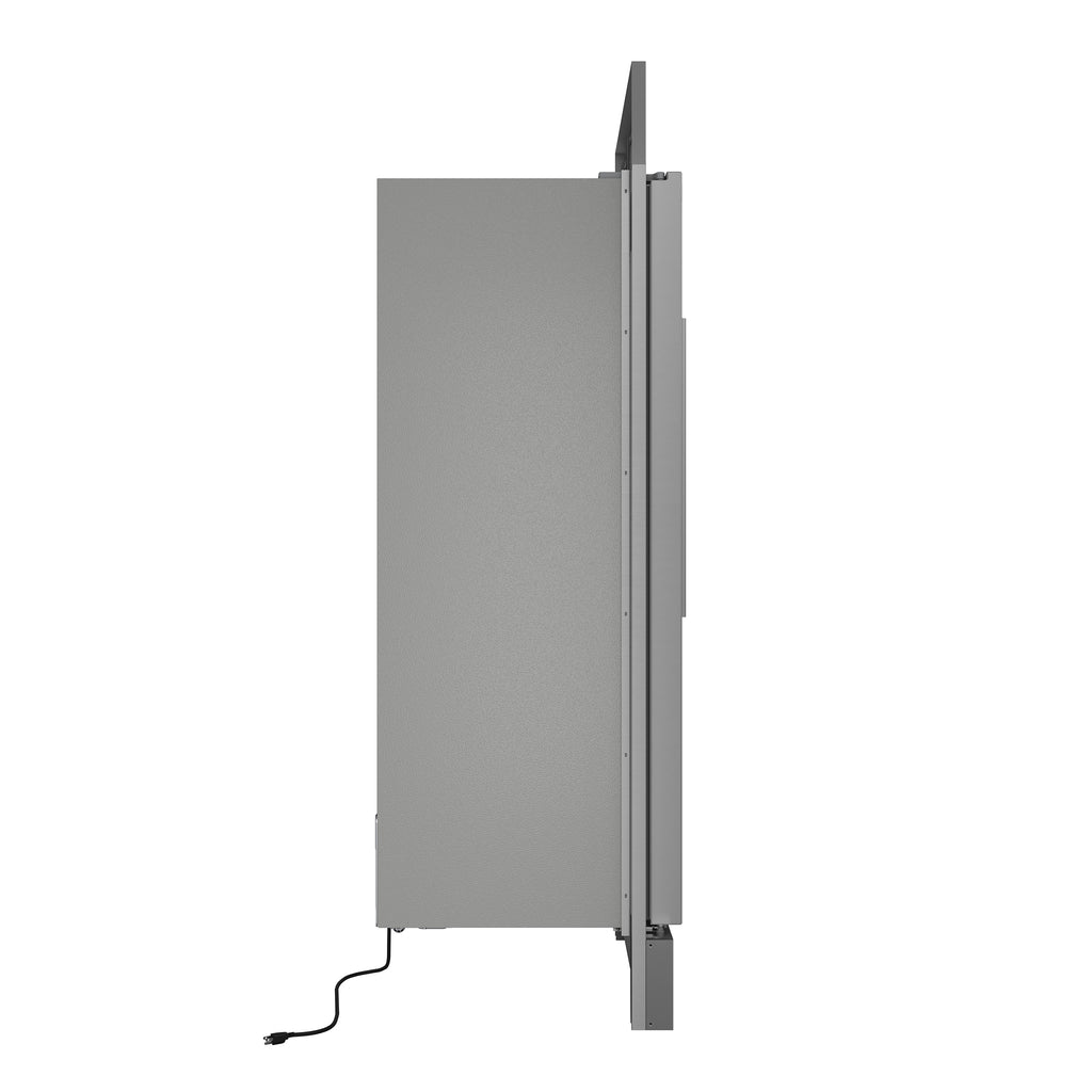 Forno Maderno 28" Built-In Convertible Refrigerator, 13.6 cu.ft. Left Swing with Decorative Grill - 32" Wide