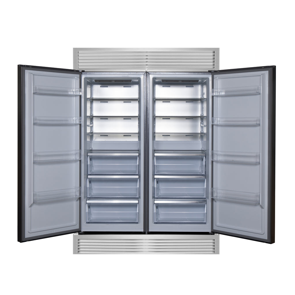 Forno Maderno 2-Piece 56" Convertible Refrigerator/Freezer, 27.2 cu.ft.