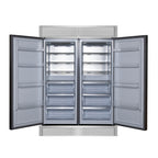 Forno Maderno 2-Piece 56" Convertible Refrigerator/Freezer, 27.2 cu.ft.