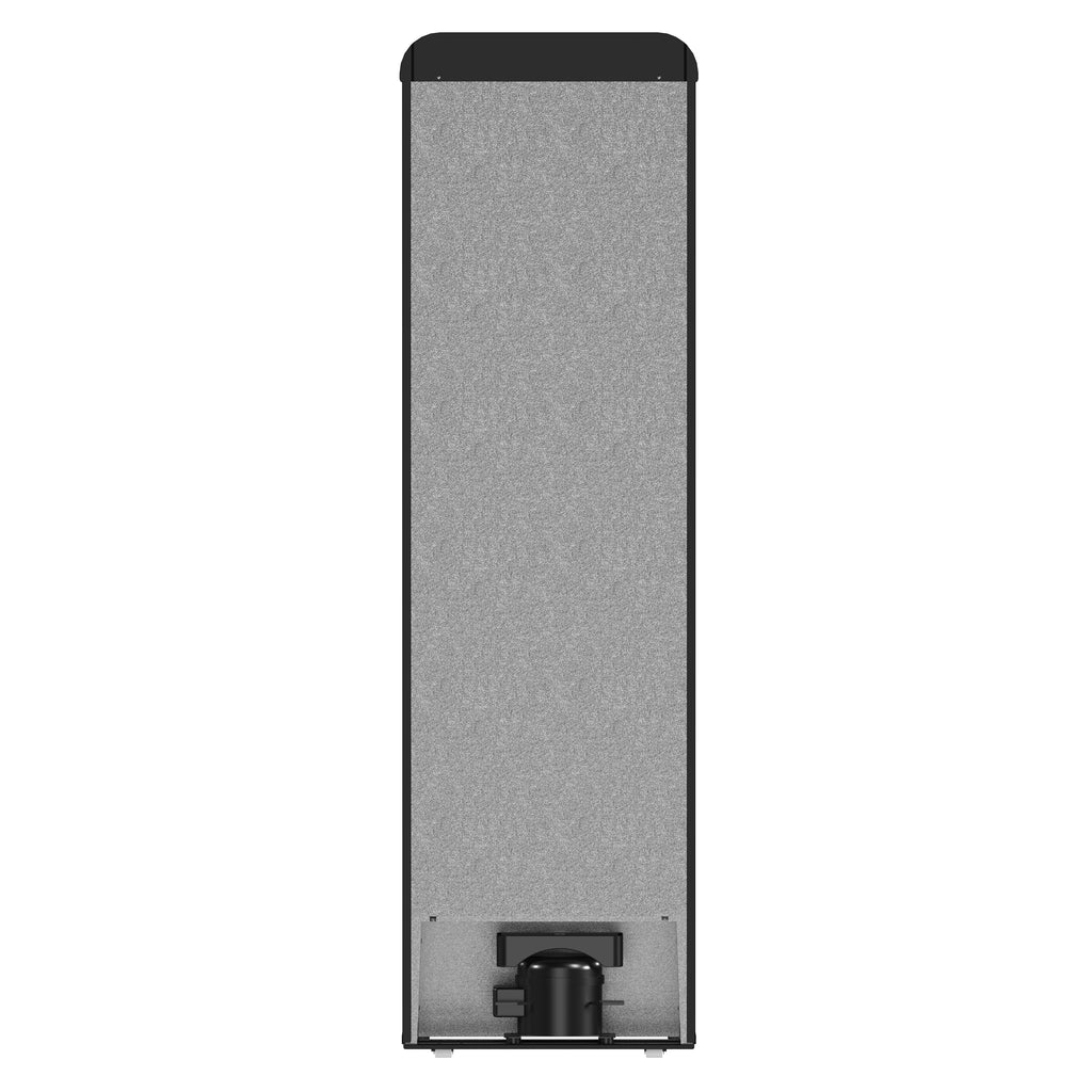 Forno The Storico 22" Retro Bottom-Freezer Fridge in Black offers 9 cu.ft storage, quiet 41 dB(A) operation