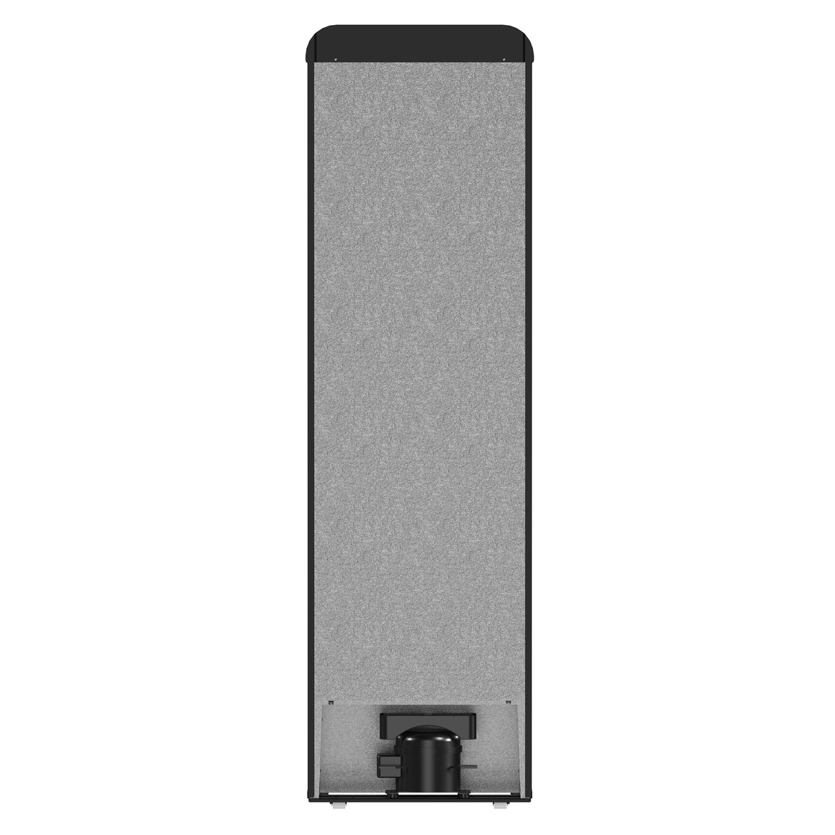 Forno The Storico 22" Retro Bottom-Freezer Fridge in Black offers 9 cu.ft storage, quiet 41 dB(A) operation