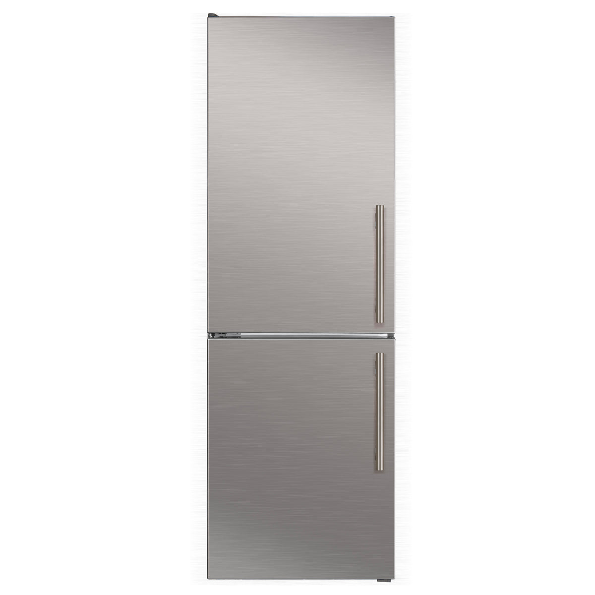 Forno Custodia 24" Bottom Freezer, 10.3 cf., Left Swing, Ice Maker, Total No frost, Stainless Steel handles