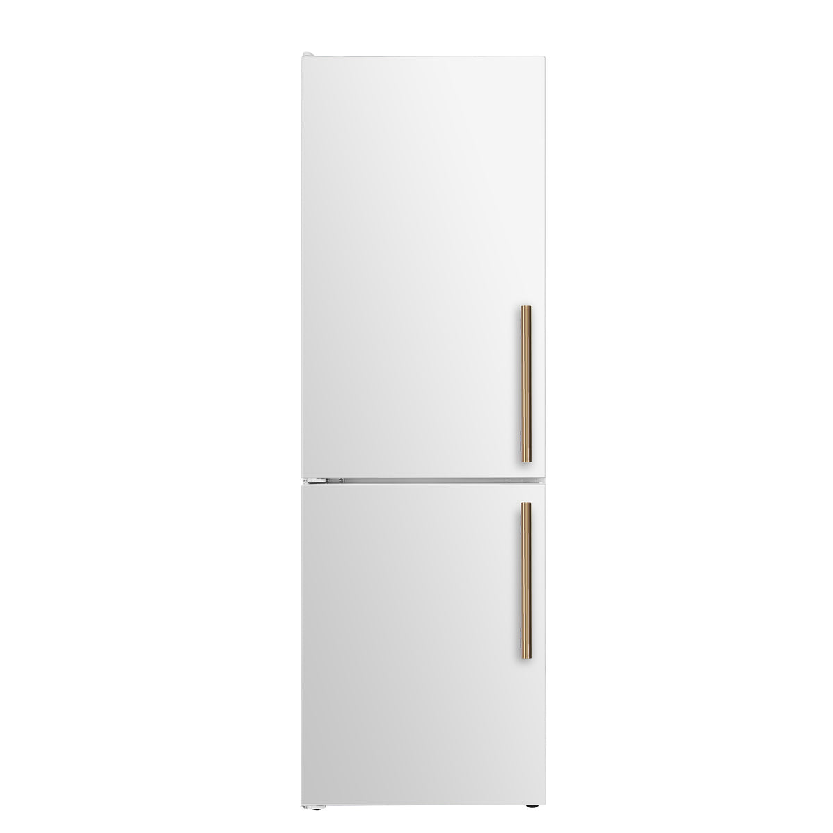 Forno Custodia 24" Bottom Freezer, 10.3 cf., Left Swing, Ice Maker, Total No frost, White