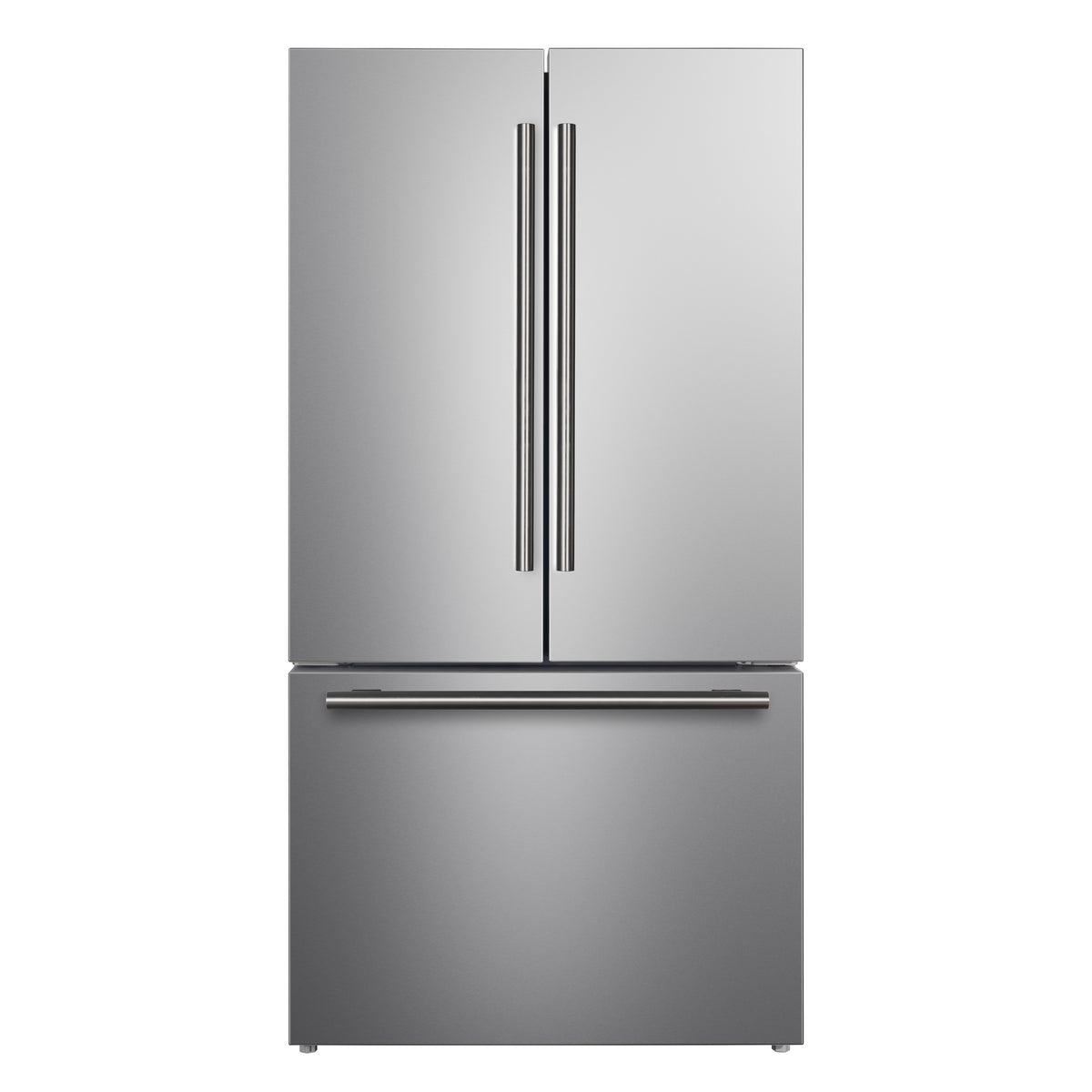 Forno Rivello 36" French Door Refrigerator in Stainless Steel, Internal Water Dispenser, Filtered Ice