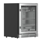 Forno Asciutto 24" Dry Aging Cabinet, Stainless Steel 304, 4.41 cu.ft, LED Lighting, Adjustable Shelves
