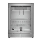 Forno Asciutto 24" Dry Aging Cabinet, Stainless Steel 304, 4.41 cu.ft, LED Lighting, Adjustable Shelves