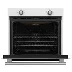 Forno Vomero Wall Oven in White, 5 cu.ft. 3550 Watts Convection Oven with Mechanical Control