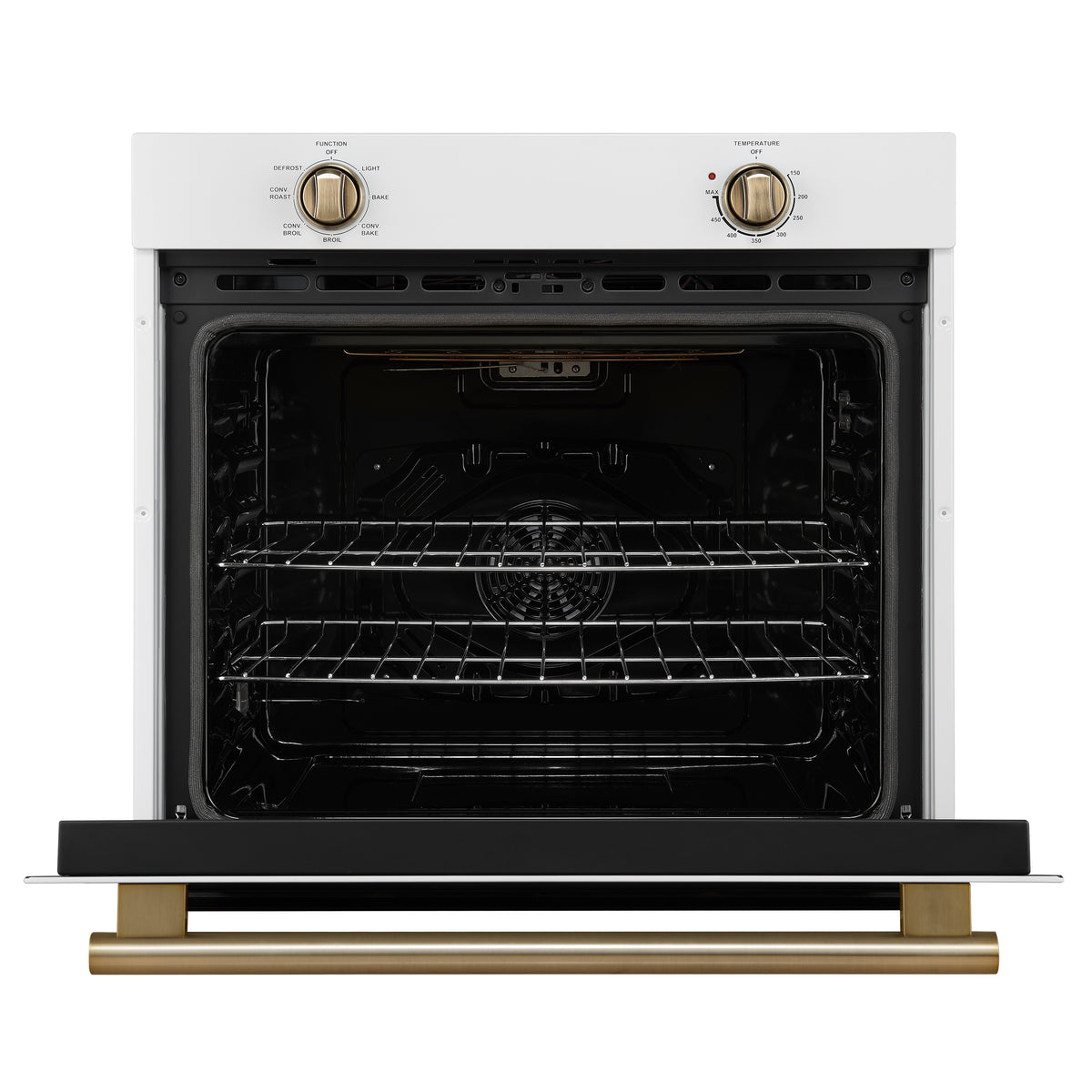 Forno Vomero Wall Oven in White, 5 cu.ft. 3550 Watts Convection Oven with Mechanical Control