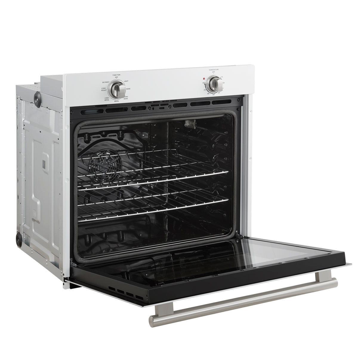 Forno Vomero Wall Oven in White, 5 cu.ft. 3550 Watts Convection Oven with Mechanical Control