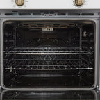 Forno Vomero Wall Oven in White, 5 cu.ft. 3550 Watts Convection Oven with Mechanical Control