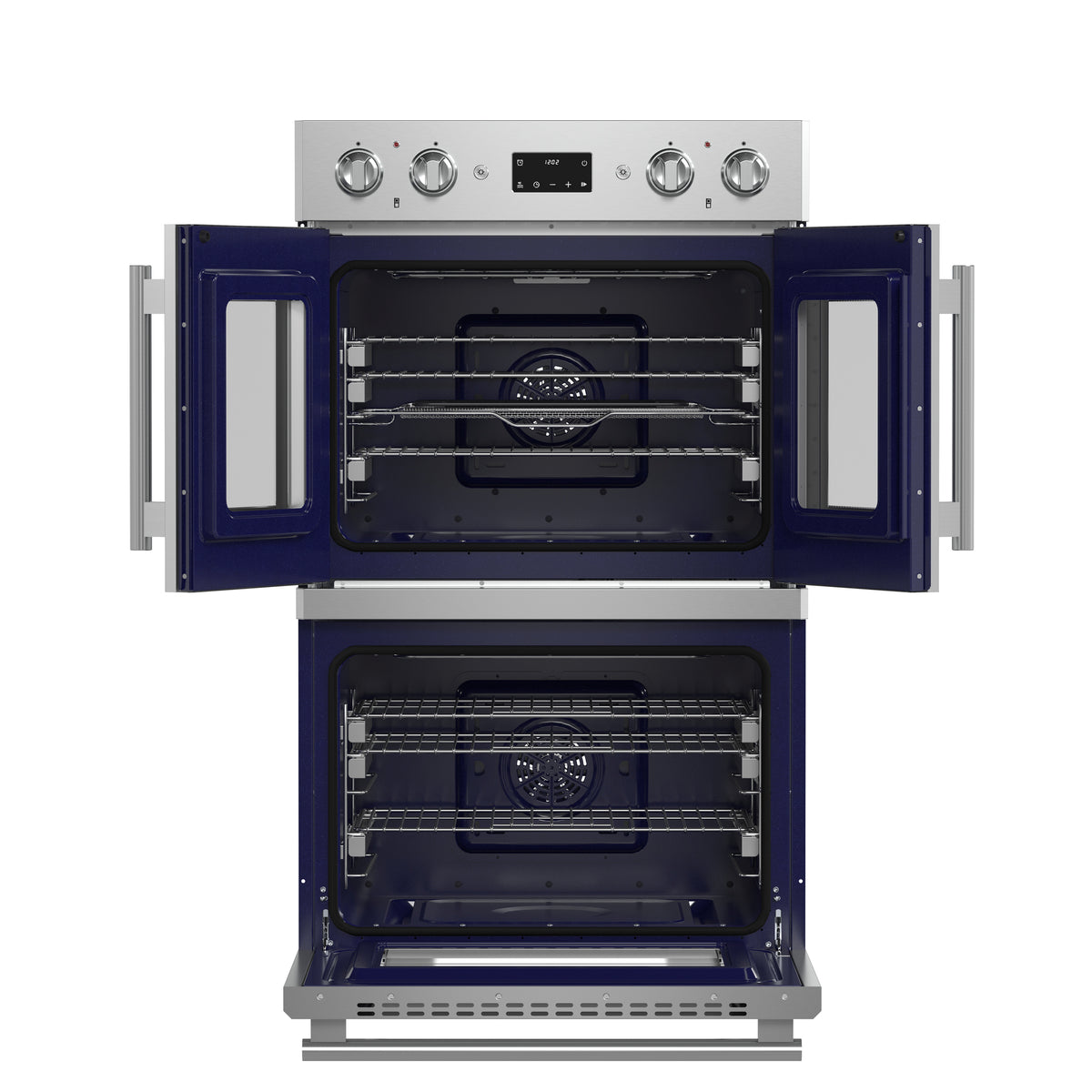 Forno Gallico 30" French Door Electric 7.36 cu.ft. Double Wall Oven with Convection, Air Fry & Sous Vide